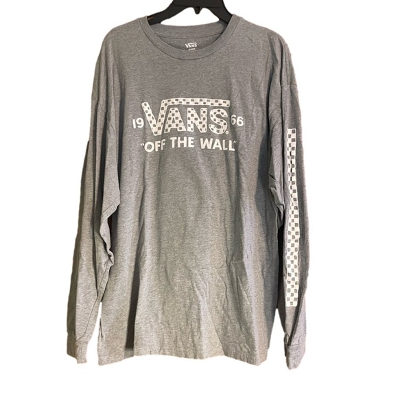 Vans Other - Vans 1966 Off the Wall Long Sleeve Shirt Tshirt Tee shirt Gray Size X-large